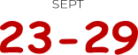 23-29 SEPT